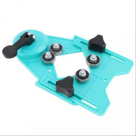 دليل الحفر للبلاط مع كوب الشفط بقاعدة مفرغة