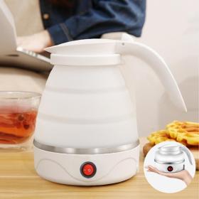  Bouilloire électrique pliable en silicone ,portable Avec indicateur de mise hors tension غلاية كهربائية قابلة للطي محمولة سيليكون