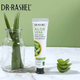 كريم Dr. Rashel الطبيعي المضاد لحب الشباب بخلاصة الألوفيرا - 30 جرام
