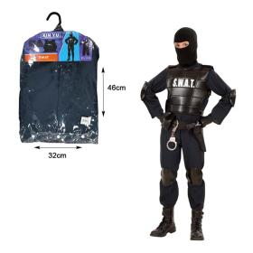 زي ضابط شرطة سوات للأولاد زي كامل