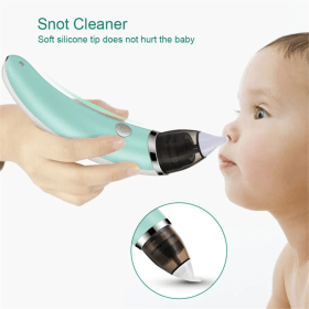 Mouche Nez, Aspirateur nasal électrique pour bébé 2 Tailles D'embouts - شفاطة الأنف الكهربائية للطفل