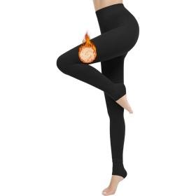 Collants Thermiques Doublés en Polaire pour Femme -  جوارب طويلة مصطلحات حرارية مبطنة بالصوف للسيدات 