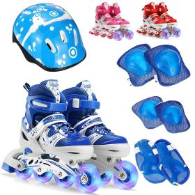 Patins à roulettes pour Enfants avec Roues Lumineux 8PCS – زلاجات أطفال