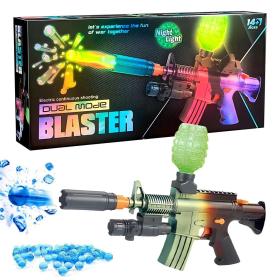 Dual Mode Blaster Pistolet Automatique avec Balles Cristal Rechargeable – مسدس الإطلاق الآلي مع طلقات كريستال