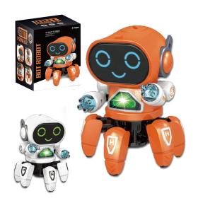 Robot électronique Dansant et Ambulant pour Enfants avec Lumières Clignotantes – لعبة روبوت الراقص